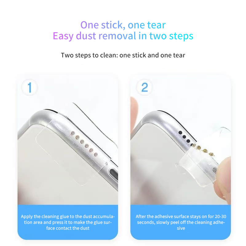 Mobile Phone Hole Dust Removal Cleaning Sheet