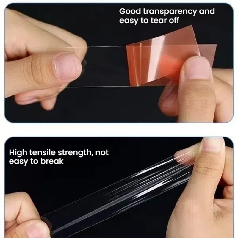 Transparent Pet Red Film Double-Sided Adhesive